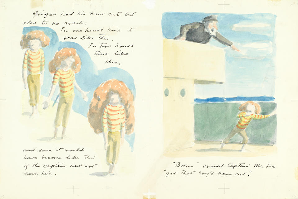 ARDIZZONE (EDWARD) The complete original artwork for "Tim to the Rescue", [c.1949]