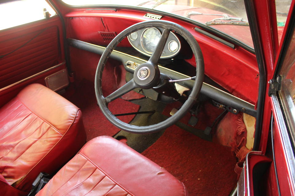 1964 Austin Mini Super-De-Luxe Saloon  Chassis no. A-A2S7-S/560098 -M
