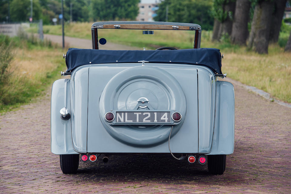 1937 Alvis 4.3-Litre Short Chassis Drophead Coup&#233;  Chassis no. 13182