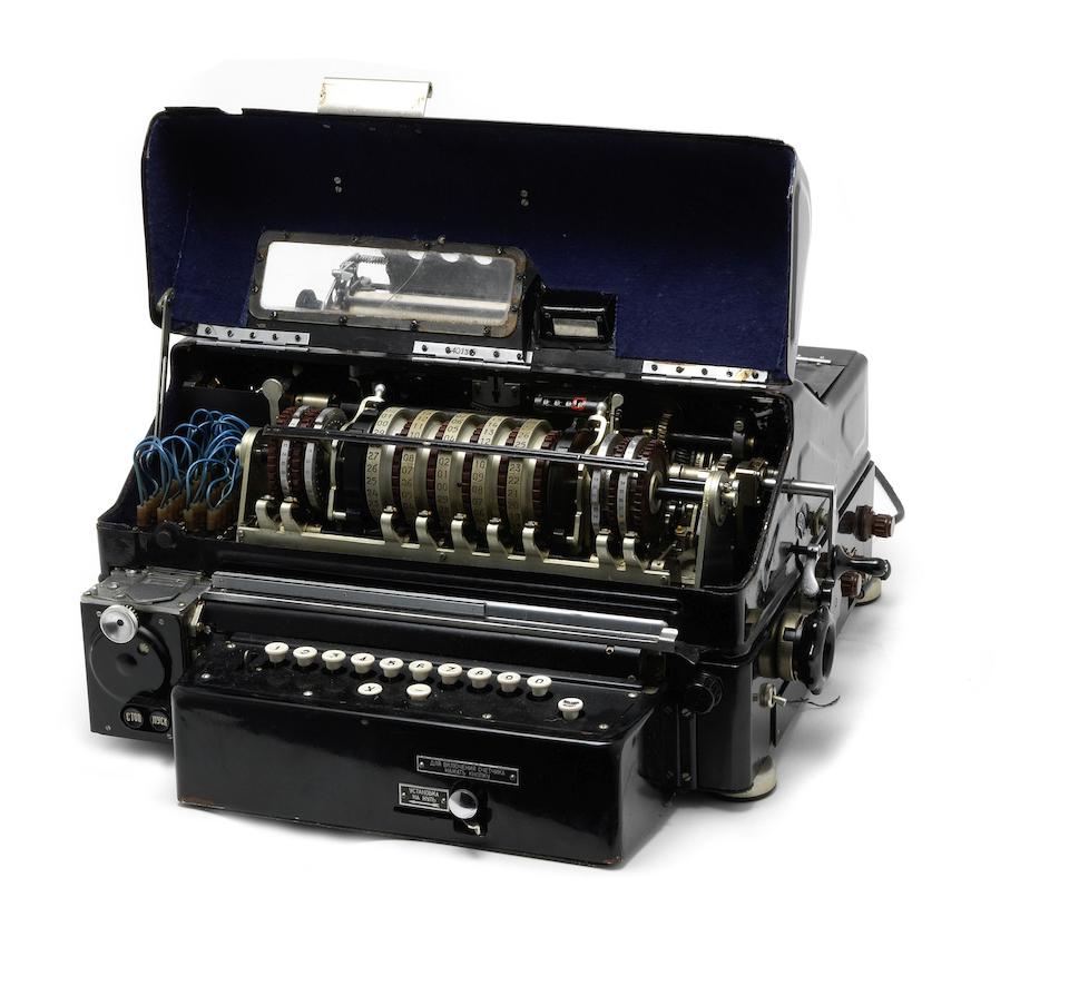 A rare M-130 Koralle meteorological cipher machine,  Russian,  late 1950's,