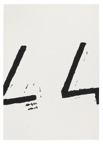 Jannis Kounellis (Greek, 1936-2017) Untitled 1961