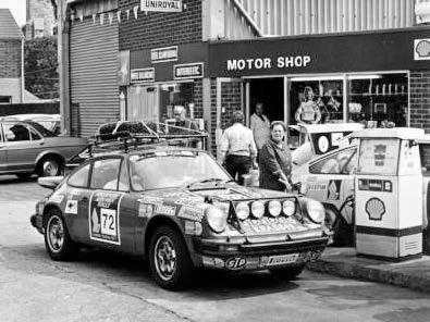 The ex-Sobislav Zasada/Bjorn Waldegaard; 1977 and 2004 London Sydney Marathon; 2005 East African Classic Safari Rally,1976 Porsche 911 Carrera 3.0-Litre Rally Car  Chassis no. 9117600881