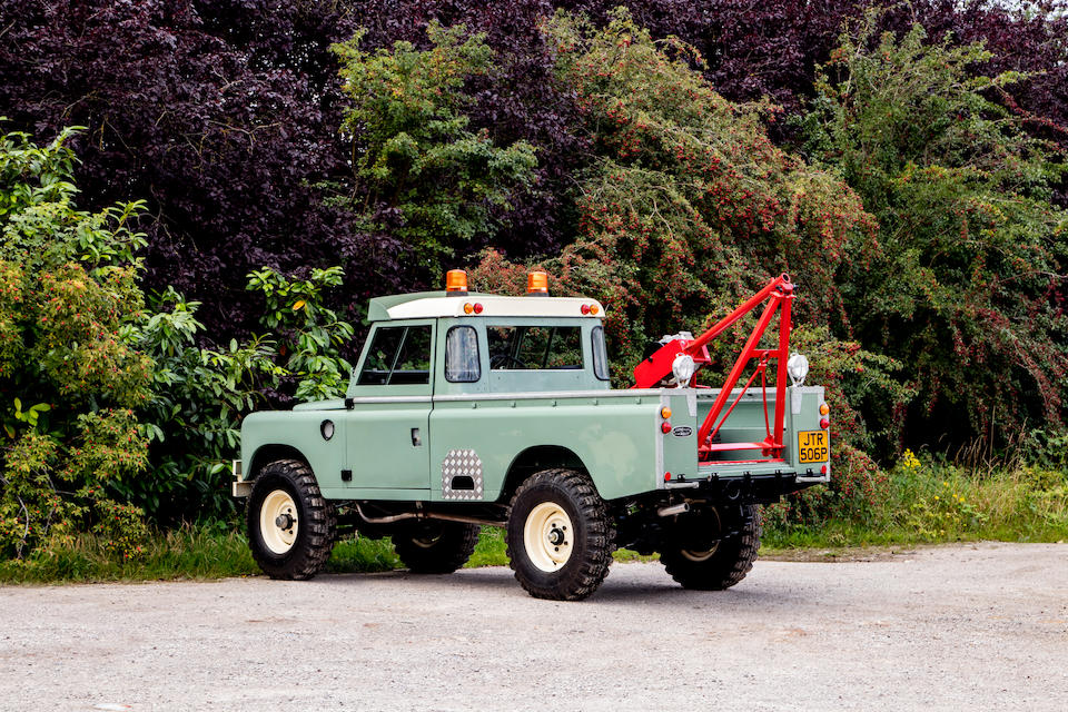 c.1976 Land Rover Series III 109" 4x4 Tow Truck  Chassis no. 26600183C