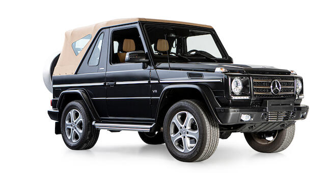 Bonhams 13 Mercedes Benz G 500 Cabriolet Final Edition Chassis No Wdb 463 2 1x21 50