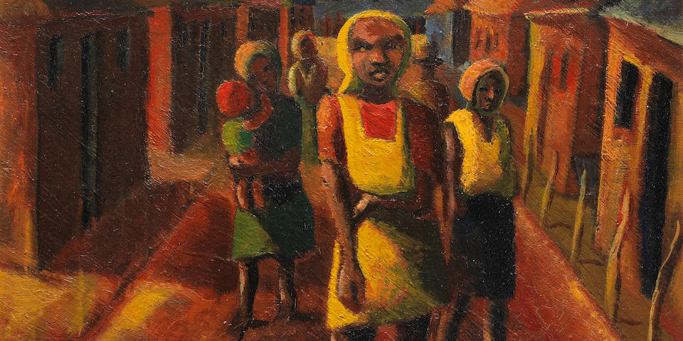 Gerard Sekoto (South African, 1913-1993) Raw Light
