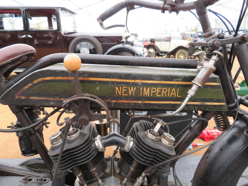 Property of a deceased's estate, 1917 New Imperial 8hp Frame no. A7355 Engine no. 8/67337/A