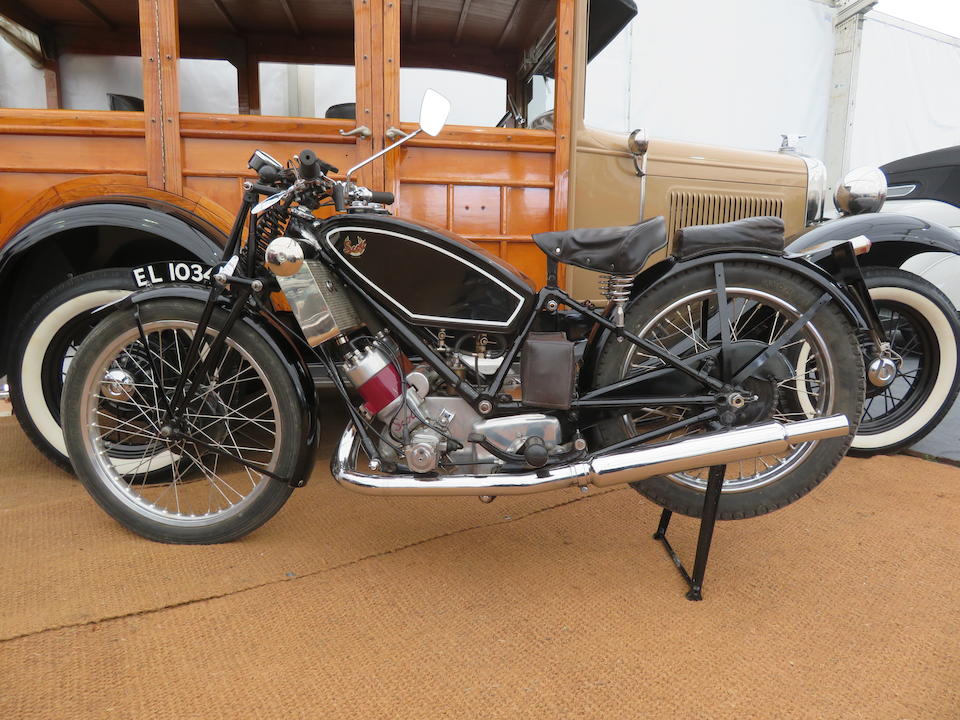 1929 Scott 596cc Flying Squirrel Frame no. to be advised Engine no. DPY5312
