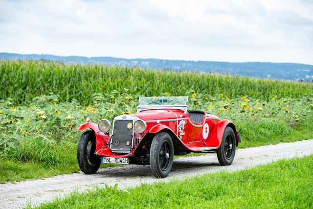 The Ex-Piero Dusio 1930 Mille Miglia entry,1930 O.M. Type 665 Superba Supercharged Roadster  Chassis no. 6651053