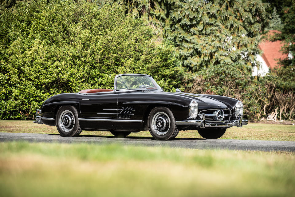 Delivered new to Cannes, France,1957 Mercedes-Benz 300 SL Roadster  Chassis no. 1980427500152 Engine no. 7500177
