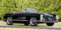 Thumbnail of Delivered new to Cannes, France,1957 Mercedes-Benz 300 SL Roadster  Chassis no. 1980427500152 Engine no. 7500177 image 1