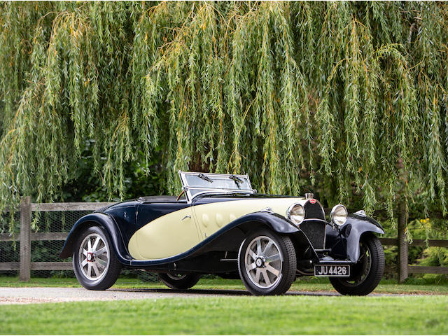 56 years in the ownership of Geoffrey St John and his Estate The 1932 ex-Le Comte Guy Bouriat/Louis Chiron Le Mans 24-Hours ,1931 Bugatti Type 55 Two-Seat Supersport  Chassis no. 55221 Engine no. 26 (ex-car 55223)