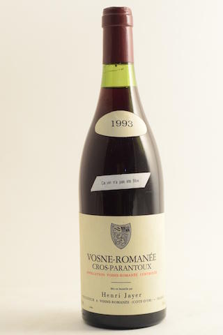 Vosne-Roman&#233;e, Cros-Parantoux 1993, Henri Jayer (1)