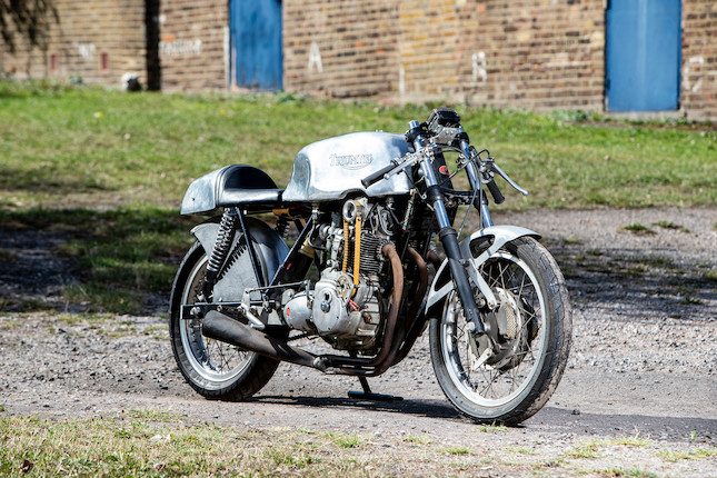 Egli-Triumph 750cc OHC Racing Motorcycle Frame no. none visible Engine no. unstamped image 2