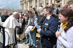 Thumbnail of Signed by His Holiness, Pope Francis, and donated to the Pontifical Mission Societies, Sold for Charity,c.2016 Harley-Davidson 1,570cc Custom Cycle 'White Unique' Frame no. WEGTPCW 16Z0037 Engine no. KBMC634113 image 4