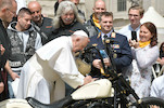 Thumbnail of Signed by His Holiness, Pope Francis, and donated to the Pontifical Mission Societies, Sold for Charity,c.2016 Harley-Davidson 1,570cc Custom Cycle 'White Unique' Frame no. WEGTPCW 16Z0037 Engine no. KBMC634113 image 3