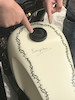 Thumbnail of Signed by His Holiness, Pope Francis, and donated to the Pontifical Mission Societies, Sold for Charity,c.2016 Harley-Davidson 1,570cc Custom Cycle 'White Unique' Frame no. WEGTPCW 16Z0037 Engine no. KBMC634113 image 6