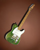 Thumbnail of Status Quo Francis Rossi's legendary green Fender Telecaster guitar, late 1965, image 8
