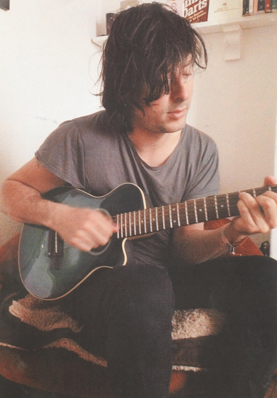 The Libertines / Carl Bar&#226;t: a Yamaha APXT-1 acoustic electric guitar owned and played by Carl Bar&#226;t and stolen by Pete Doherty, made between 1994-1996,
