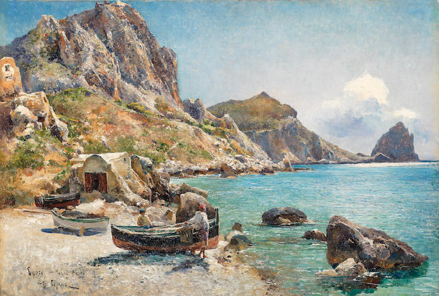 Mikhail Andreevich Berkos (Ukranian, 1861-1919) View of Marina Piccola