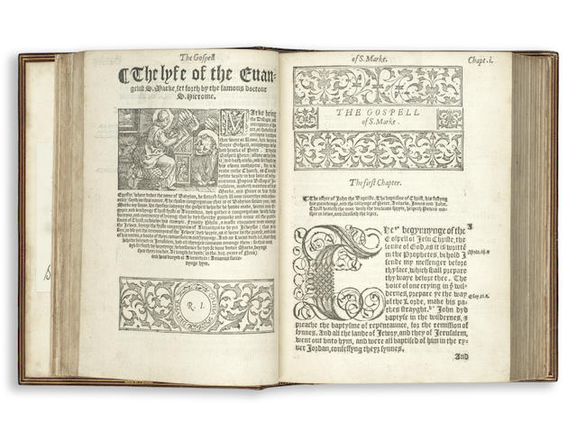 BIBLE, IN ENGLISH [The Newe Testament of oure Saviour Jesus Christe. Faythfully Translated oute of the Greke], [R. Jugge, 1553]