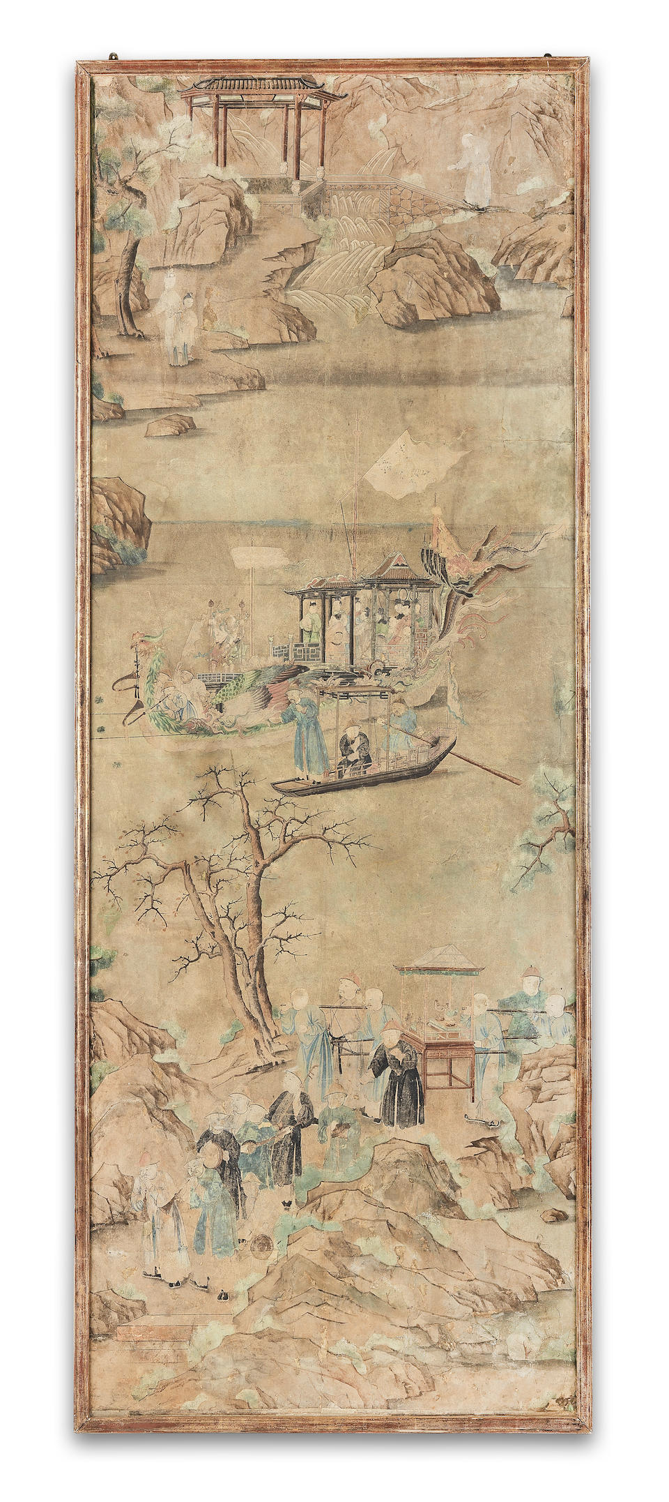 The Moor Park Wallpapers: A set of fifteen late 18th century Chinese wallpaper panels (15)
