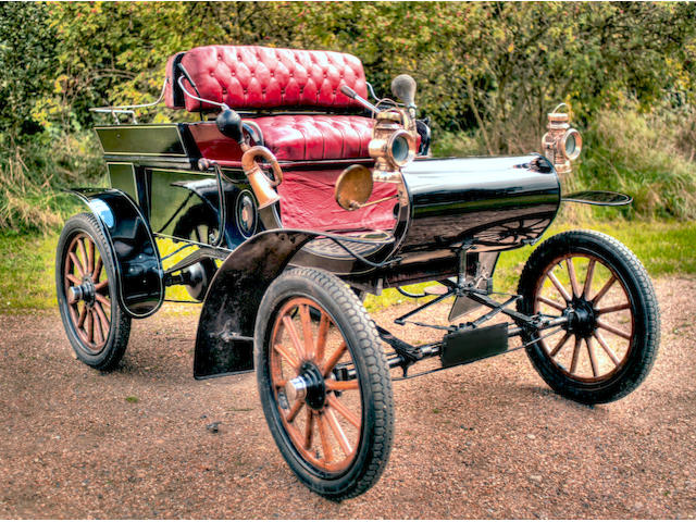 Offered with an entry to the 2019 London to Brighton Veteran Car Run,1903 Oldsmobile Model R 'Curved Dash' Runabout  Engine no. 16150