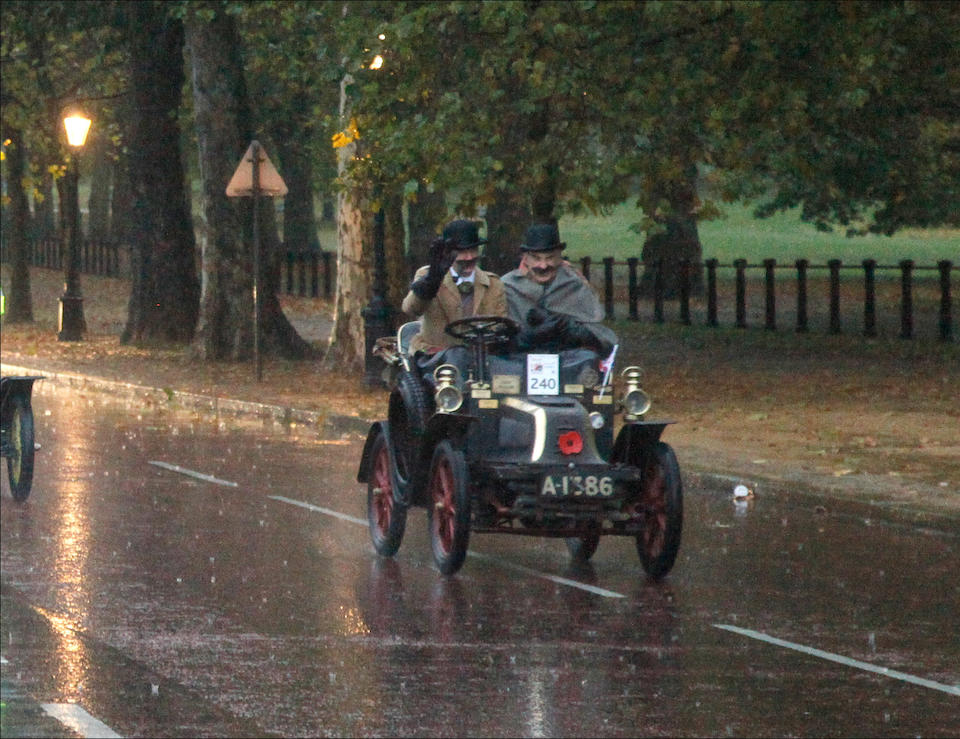 1902 Peugeot 5&#189;hp B&#233;b&#233; Two-seat Runabout  Engine no. 5133L