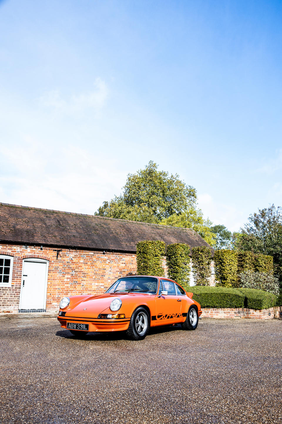 Offered from the collection of Jay Kay. One of only 200 examples built,1973 Porsche 911 Carrera RS 2.7-Litre 'Lightweight' Coup&#233;  Chassis no. 9113601097