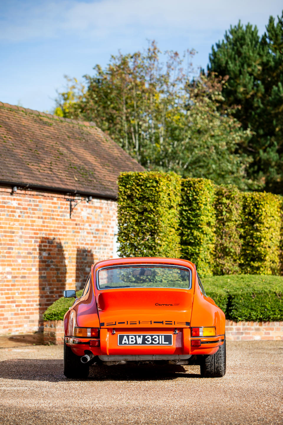 Offered from the collection of Jay Kay. One of only 200 examples built,1973 Porsche 911 Carrera RS 2.7-Litre 'Lightweight' Coup&#233;  Chassis no. 9113601097