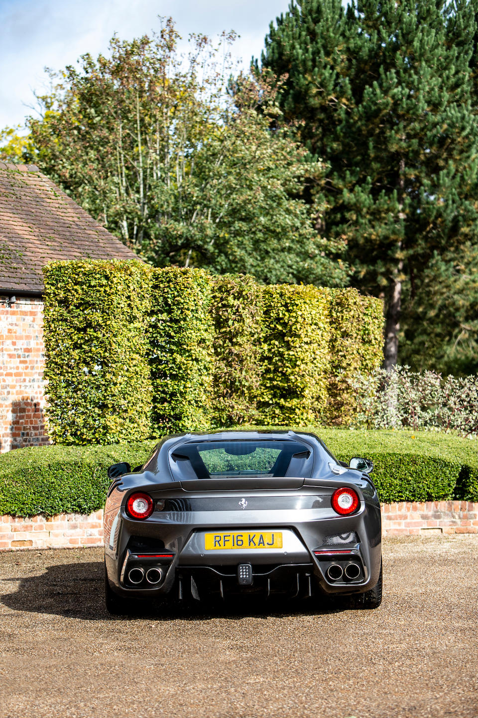 Offered from the collection of Jay Kay. Only 895 miles from new and a right-hand drive example,2016 Ferrari F12tdf Berlinetta  Chassis no. ZFF81BHC000219488
