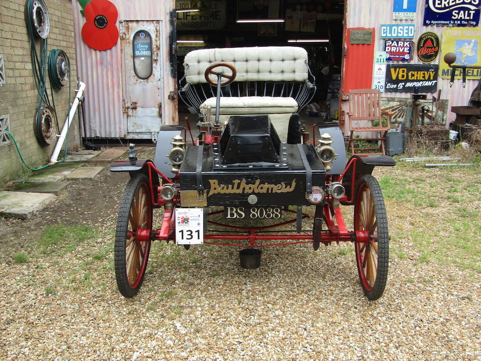 1902 Bartholomew 3&#189;hp High-Wheeled Spindler  Chassis no. 1