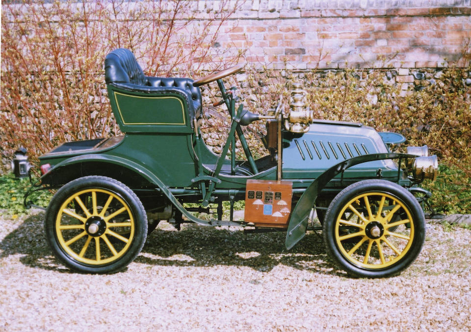 From the estate of the late Brian Moore,1904 De Dion Buton Model Y 6hp Two-seater  Chassis no. 308