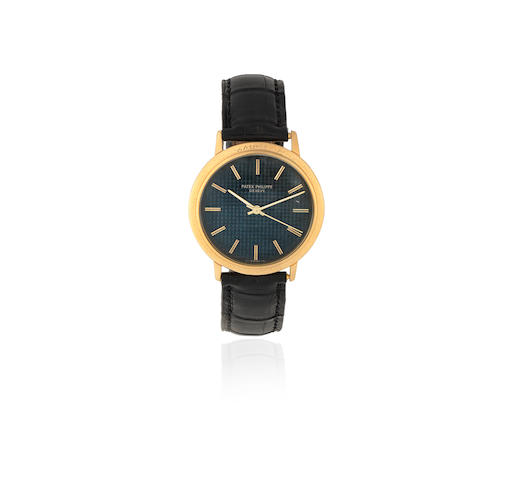 Patek Philippe. An 18K gold automatic wristwatch  Calatrava, Ref: 3569, Circa 1982