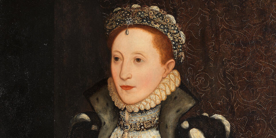 Bonhams The Virgin Queennewly Discovered Portrait Of Elizabeth 1 At Old Master Paintings Sale