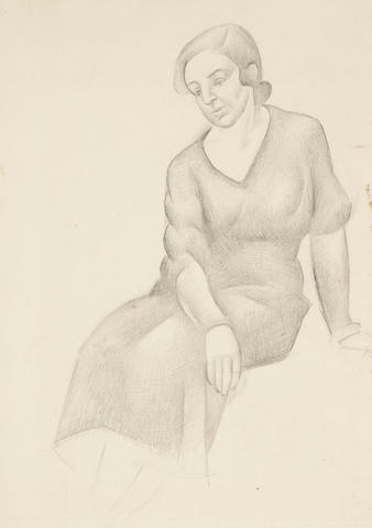 Dorrit Black (1891-1951) Miss Roberts, c.1933