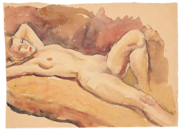 Dorrit Black (1891-1951) Female Nude