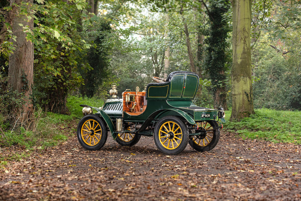 From the estate of the late Brian Moore,1904 De Dion Buton Model Y 6hp Two-seater  Chassis no. 308