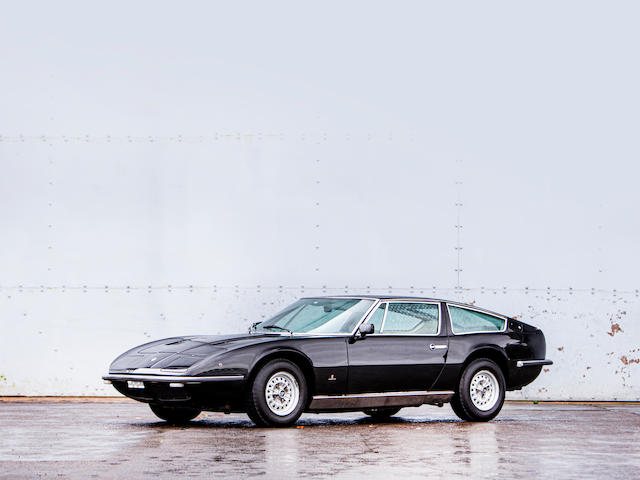 1971 Maserati Indy  Chassis no. AM116 Engine no. AM116693