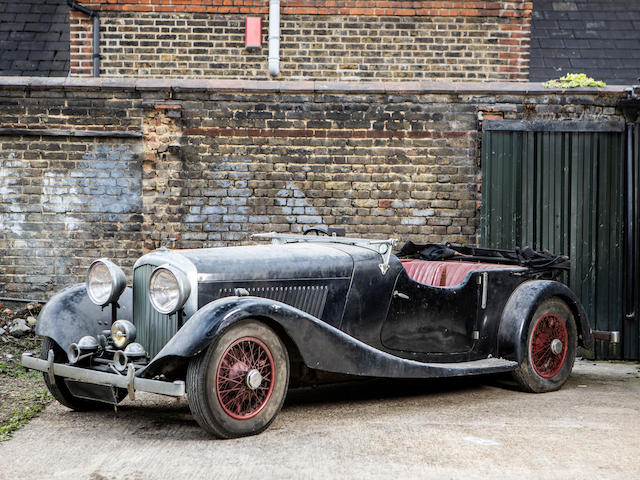 Offered from the Bursville Collection,1934 Bentley 3&#189;-Litre Open Tourer  Chassis no. B125BL