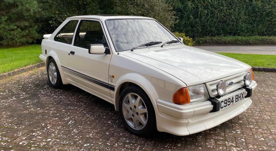 Bonhams The Bec Collection 1986 Ford Escort Rs Turbo Chassis No Wfobxxgcabfr Bonhams The Bec Collection 1986 Ford Escort Rs Turbo Chassis No Wfobxxgcabfr