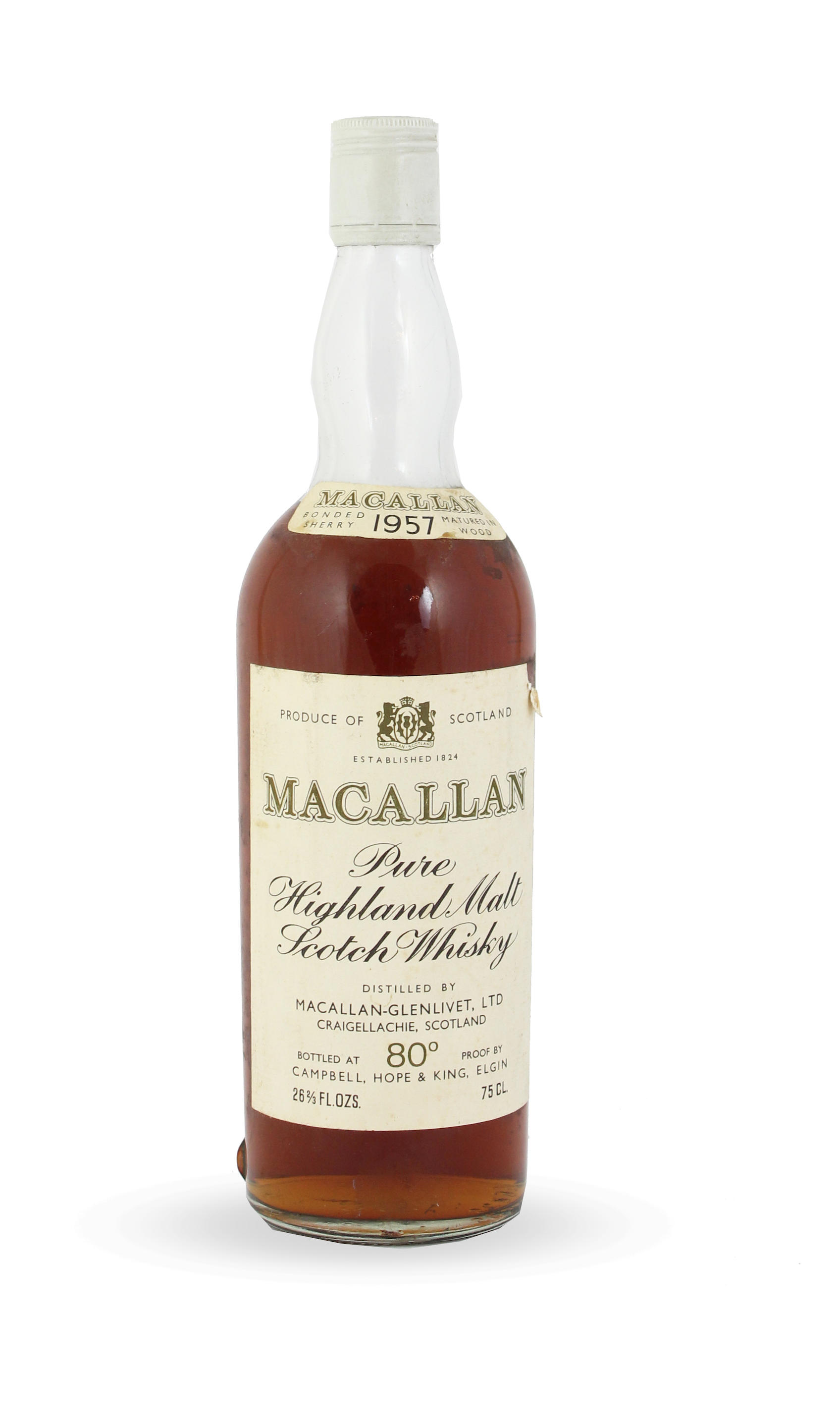 The Macallan 1957 Distilled By Auctions Price Archive
