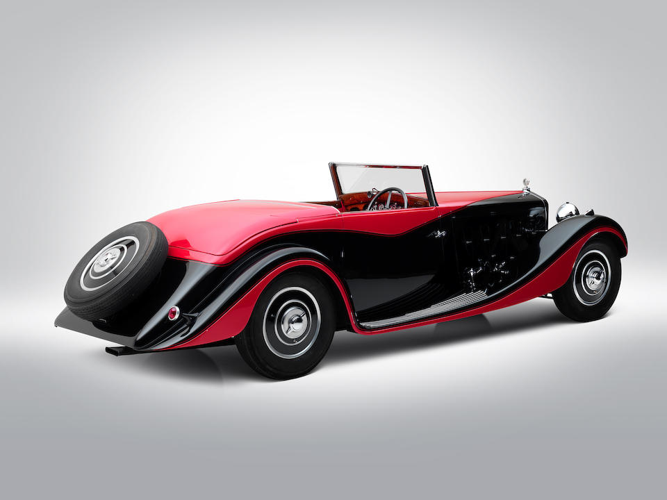 1935 Delage  D8S Cabriolet Special  Chassis no. 39332