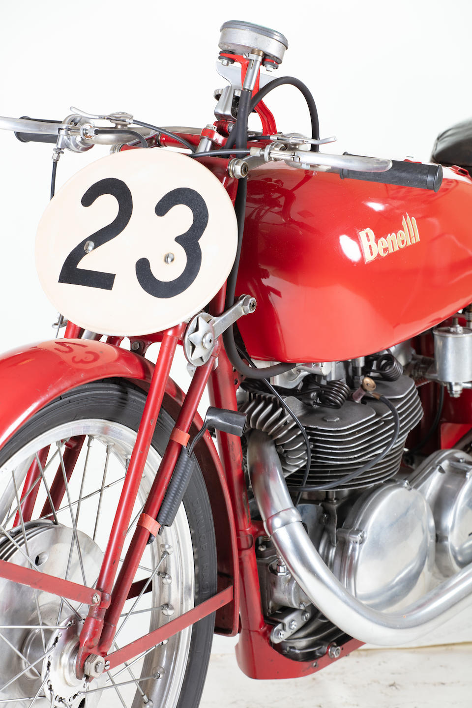 The ex-Dario Ambrosini, World Championship and Isle of Man TT-winning, 1950 Benelli 250cc Grand Prix Racing Motorcycle Frame no. S.S5001