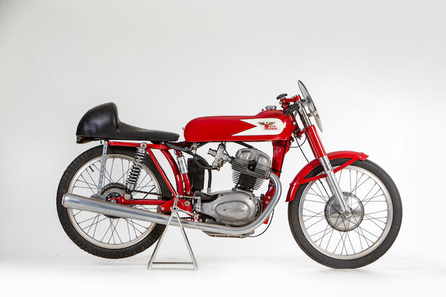 c.1956 Moto Morini 175cc Settebello Racing Motorcycle Frame no. L15113 Engine no. L15113