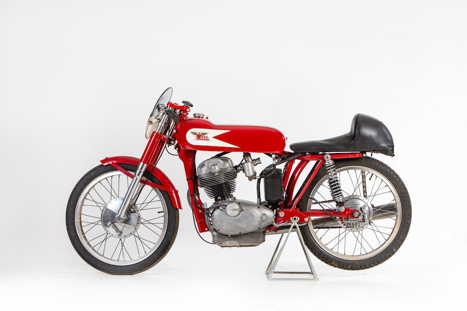 c.1956 Moto Morini 175cc Settebello Racing Motorcycle Frame no. L15113 Engine no. L15113