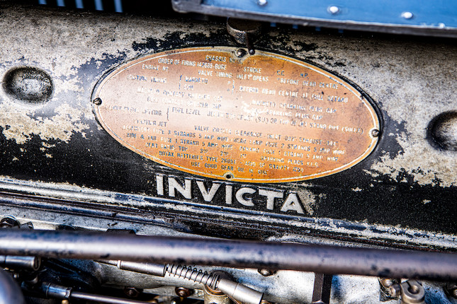 1931 Invicta 4½-Litre S-Type Low Chassis Sports 'Scout'  Chassis no. S75  Engine no. LG6/451/S4 image 51