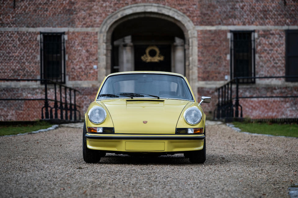 Ex-John Starkey, desirable early-series example,1973 Porsche 911 Carrera RS 2.7-Litre Touring coup&#233;  Chassis no. 9113600214 Engine no. 6630233