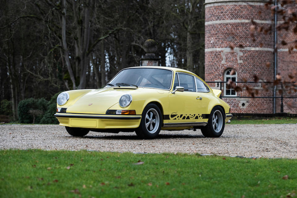 Ex-John Starkey, desirable early-series example,1973 Porsche 911 Carrera RS 2.7-Litre Touring coup&#233;  Chassis no. 9113600214 Engine no. 6630233