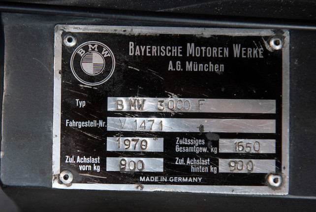 The Frankfurt, Paris, Geneva and Barcelona Motor Shows,1967 BMW-Glas  3000 V8 Fastback Coupé Prototype  Chassis no. V-1471 image 28