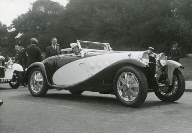 56 years in the ownership of Geoffrey St John and his Estate The 1932 ex-Le Comte Guy Bouriat/Louis Chiron Le Mans 24-Hours ,1931 Bugatti Type 55 Two-Seat Supersport  Chassis no. 55221 Engine no. 26 (ex-car 55223) image 21